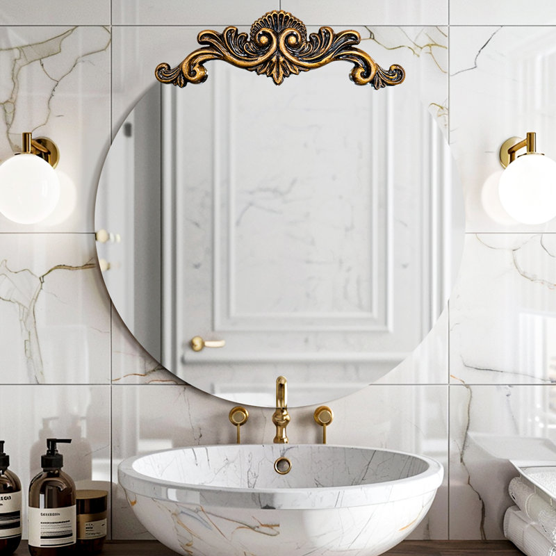 Sien Oval Wall Mirror, 84cm x 80cm