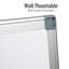 Tableau blanc magnétique effaçable à sec Mind Reader, fixation murale avec tablette à effacer, L 35,5 po x l 23,5 po x P 0,5 po