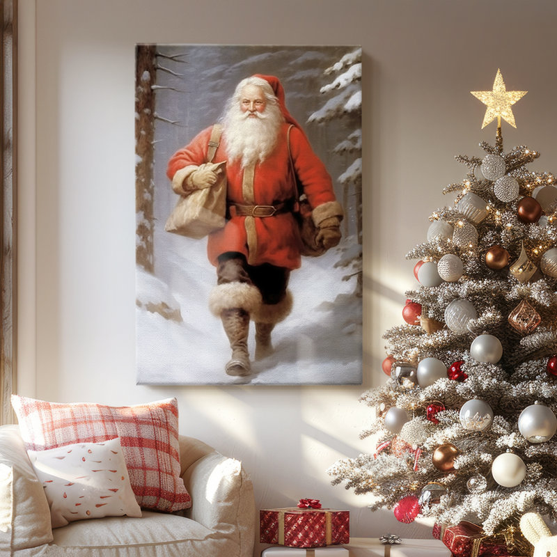Dawn of Fireside Midwinter-Premium, toile tendue avec châssis, H 60 po x l 40 po