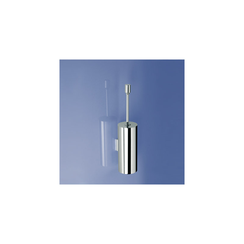 Accessoires 13,8 po H Brosse de toilette murale et support, Chrome