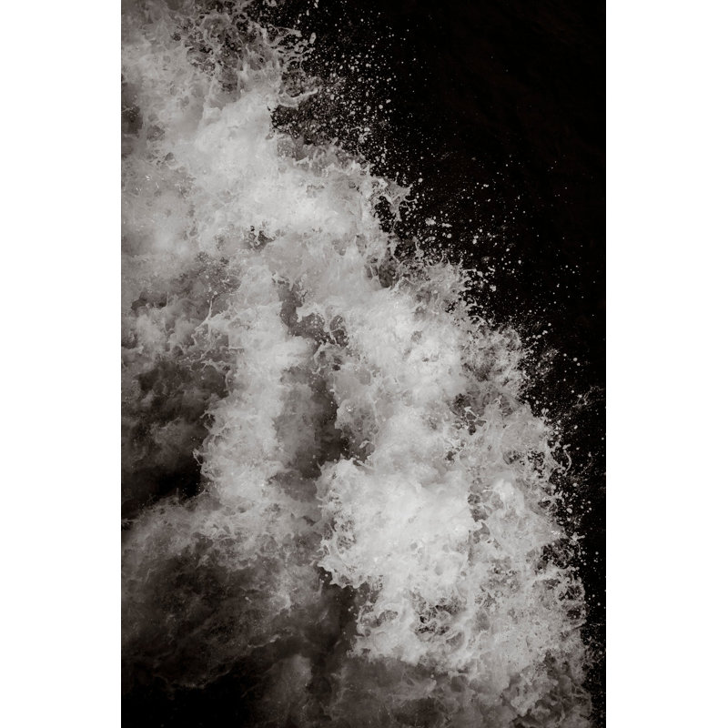 Sea Spray, Starboard - Picture Frame Photograph on Paper , 47" H x 33" W, White Framed