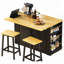 Grand îlot de cuisine 48 pouces-1253864225