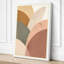 Soft Geometric Harmony Minimalist - Wrapped Canvas-365580087-365580080