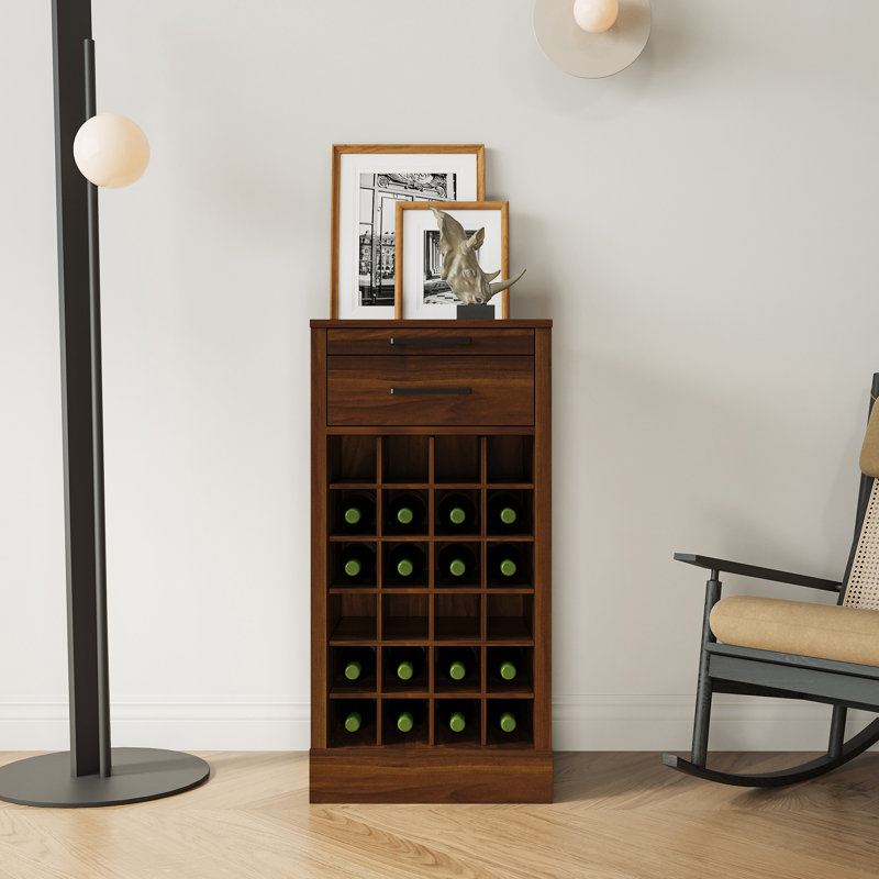 Buffet modulaire couleur noyer 24, Noyer