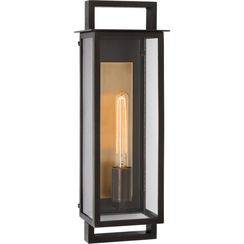 Ian K. Fowler Halle Small Narrow Wall Lantern, 19" H x 6.25" W x 5.75" D