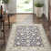 Eaton Wool Oriental Area Rug in Gray/Charcoal/Beige