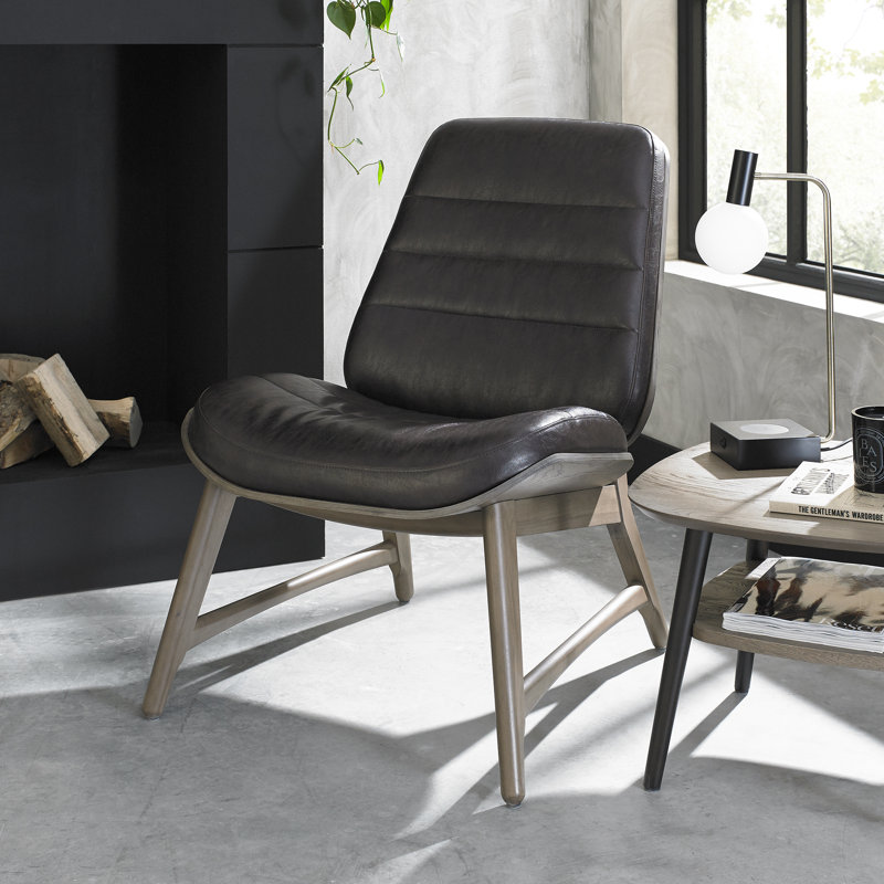 Vada Faux Leather Accent Chair