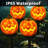 Solar Pumpkin Lights Halloween Decorations Pathway Lights Outdoor Waterproof