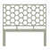 Honeycomb Wicker/Rattan Open-Frame Headboard