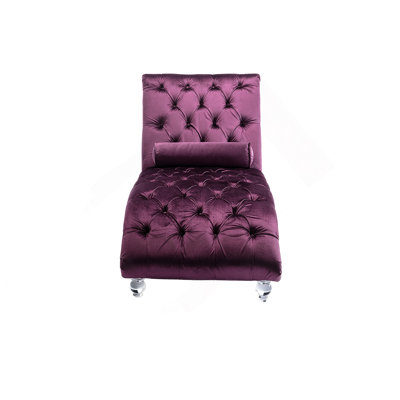 Leisure Concubine Sofa  With  Acrylic  Feet