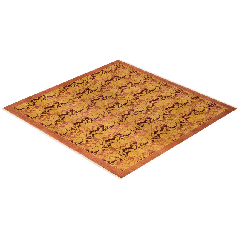 Classic One-of-a-Kind 6' 0" X 6' 4" Hand Knotted Area Rug