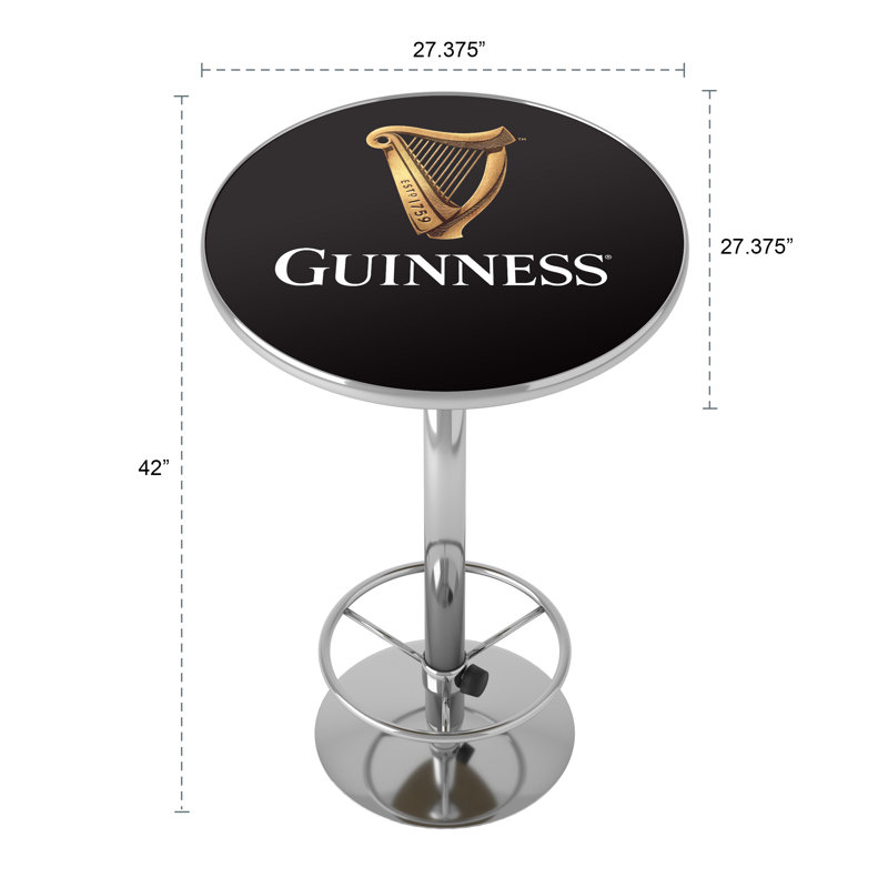 Round Metal Base Dining Table