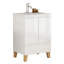 Ensemble de meuble-lavabo moderne avec lavabo, meuble-lavabo avec 2 portes et 1 tiroir