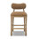Juna Upholstered Stool with Solid Wood Frame
