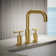 Purist® for Two Deck-Mount Bath Faucet Trim for High-Flow Valve with Lever Handles, Valve Not Included
