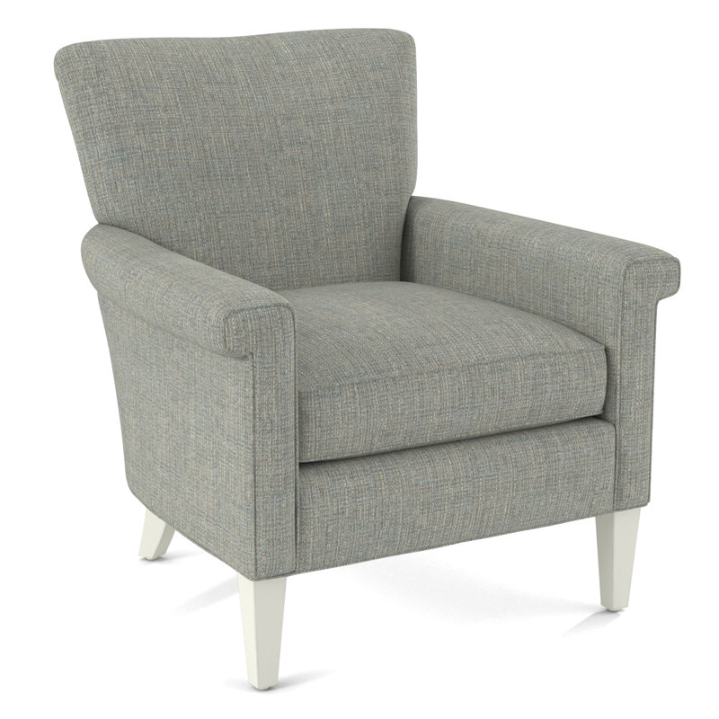 Armchair, Evolution Silver Fox, White