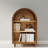 Arched Small Bookcase