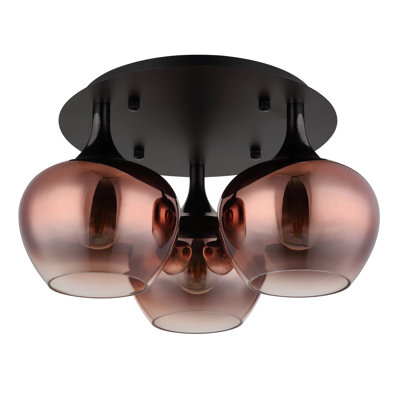 Glass Flush Mount