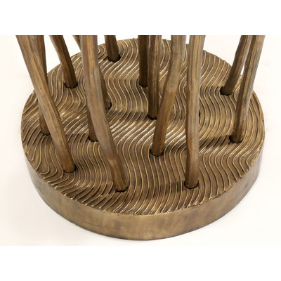  Brass Lotus Flowers With Stand Sculpture - Home/office Décor Showpiece