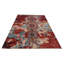 High-Quality Hand-Knotted Red And Blue Area Rug