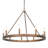 Halewood 9 - Light Steel Dimmable Round Chandelier