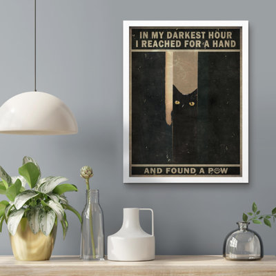 «Drôle de chat» sur papier