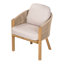 Chaise de salle à manger avec accoudoirs Grotta (ensemble de 2)