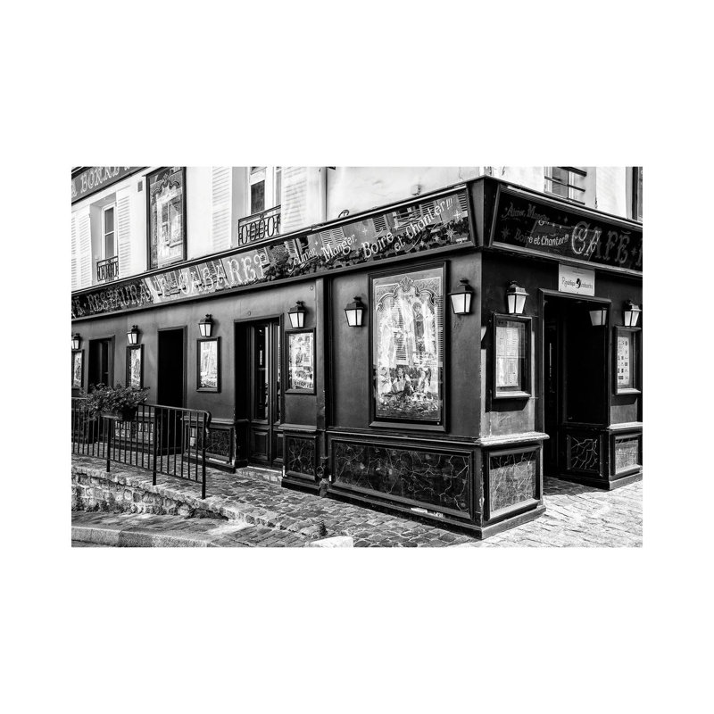 Paris Cabaret 1 Piece Wrapped Canvas Wall Art, 20.32 cm H x 30.48 cm W
