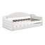 Lit de jour simple rembourré capitonné avec couchette, canapé-lit en velours avec ports USB et ports de charge de type C, aucun sommier nécessaire-1998060378