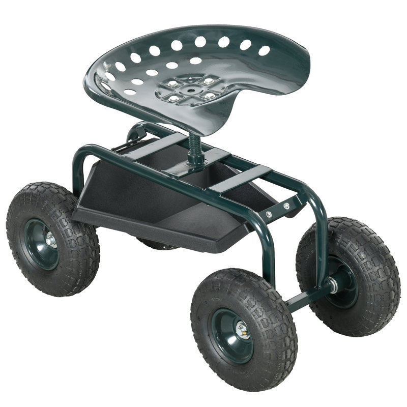 Chariot de jardin H 23,6 po x l 32,7 po