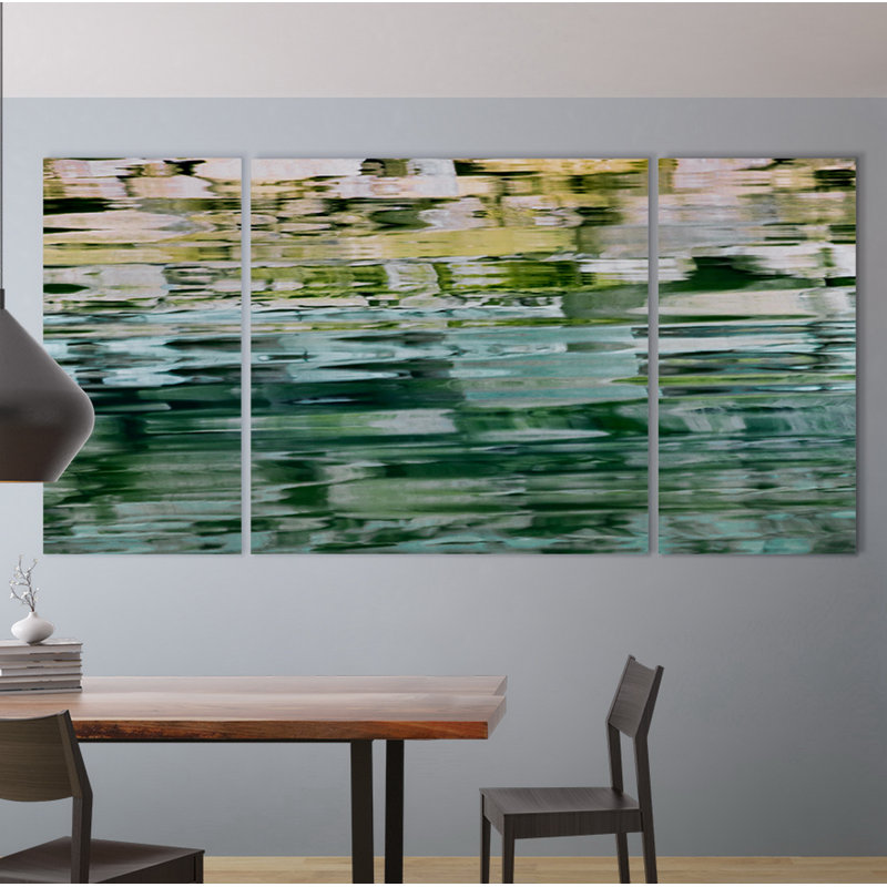 Transformation - Ensemble de 3 reproductions sur toile, H 24 po x l 48 po x P 1,5 po