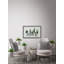 Ceramic Potted Cactus by Parvez Taj - Single Picture Frame Painting-38598669