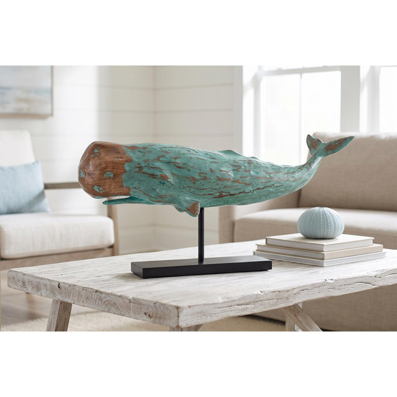 Sculpture d'art populaire baleine