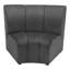 Canapé modulaire noir-793530030