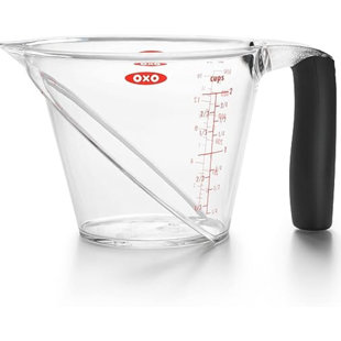 Adjust-A-Cup is an adjustable measuring cup that can supposedly replace all  of your measuring cups in a single unit.
