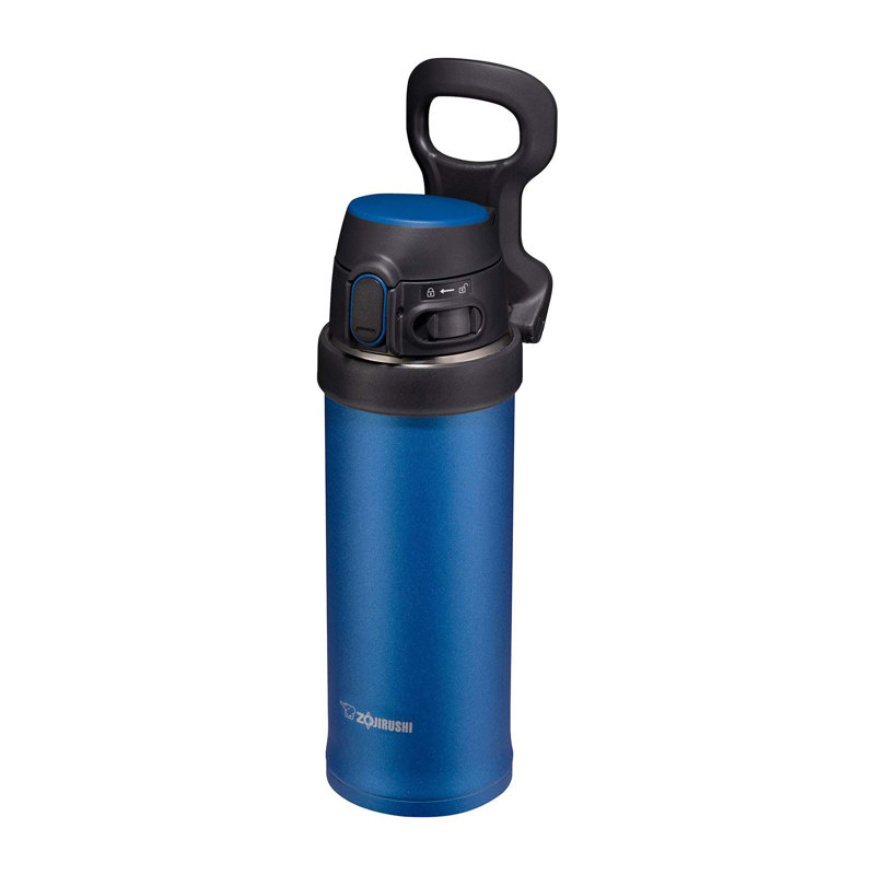 Grande tasse en acier inoxydable 16 oz Zojirushui, Bleu cobalt