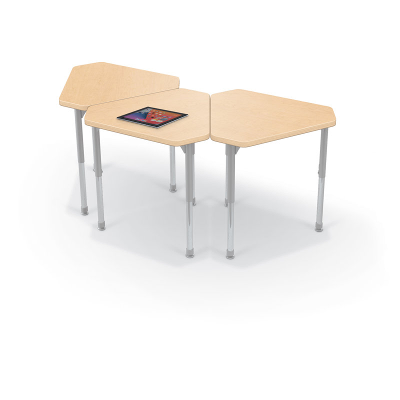 Hierarchy Monroe Collaborative Student Desk, Fusion Maple
