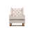 Tissu de polyester blanc est en rupture de stock