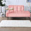 Canapés en velours peu encombrants, rose, design moderne pour n'importe quelle pièce