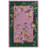 Phaong Hand Tufted Wool/Cotton Floral Rug in Purple/Green-981650087