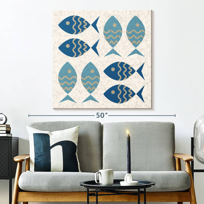 Brampt Fish Academy, 33" H x 33" W