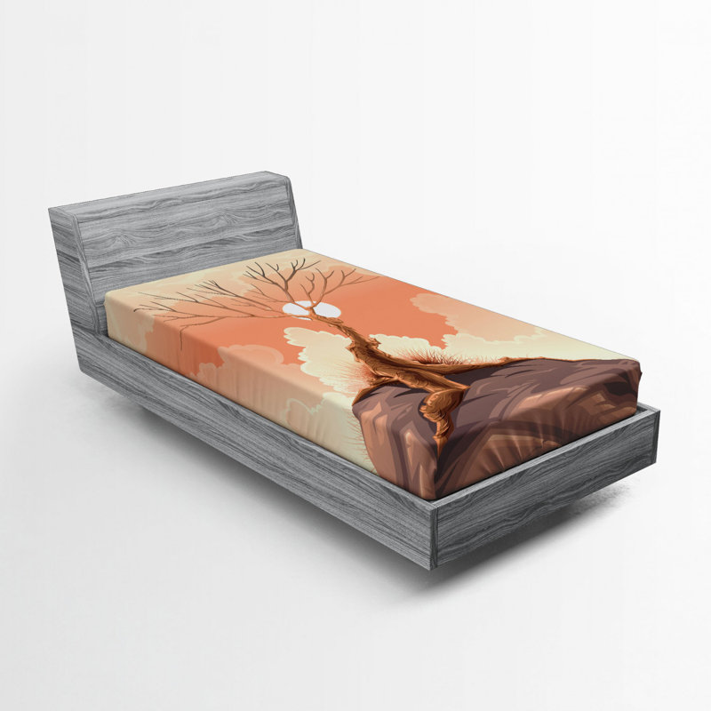 Drap-housse en microfibre Landscape, Simple TG