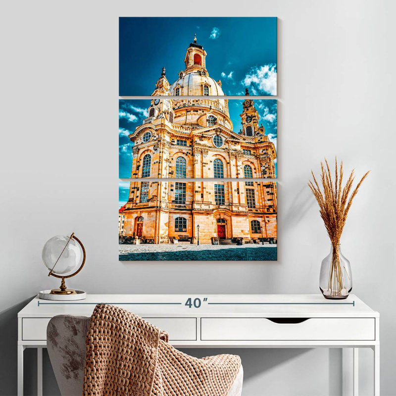 Adella Dresden Frauenkirche, H 32 po x l 20 po