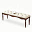 Banc en cuir de cerisier américain pour chambre