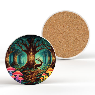 West Country Wizard Round 1 Piece Coaster