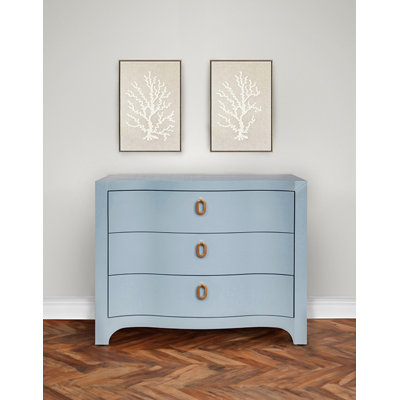 Commode décorative 3 tiroirs Cora