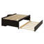 Structure de lit double Altona avec lit gigogne, 2 tiroirs, tablettes et table de chevet-1146151773