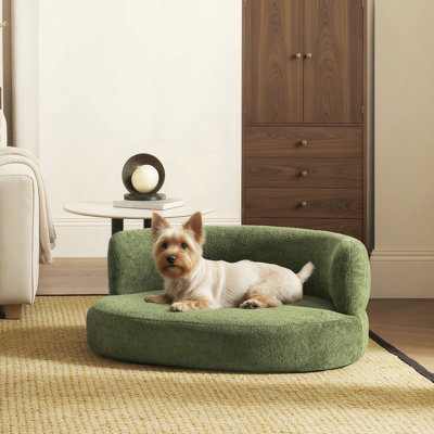 Canapé-lit courbé pour chien Shep