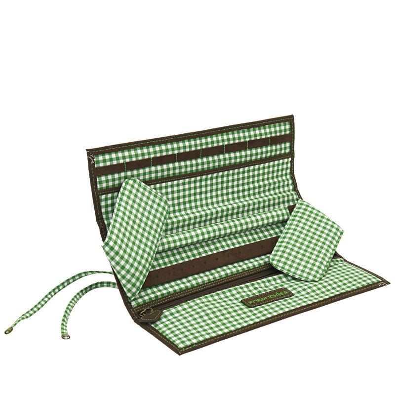 Bavaria Travel Case, Brown/Green