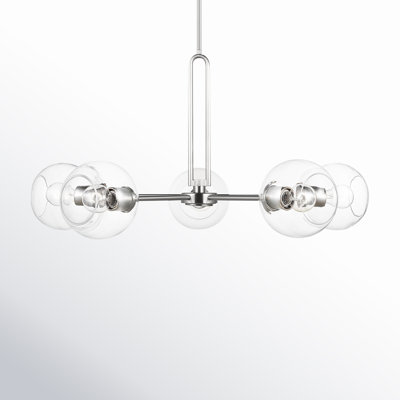 Hanford 5 - Light Metal Dimmable Sputnik Chandelier